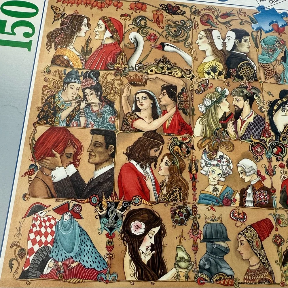 RAVENSBURGER 1500pc Love Through the Ages jigsaw puzzle